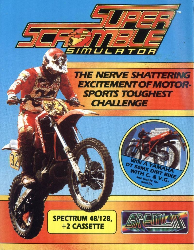 Super Scramble Simulator (1989)(Erbe Software)(Side A)[re-release] (USA) Game Cover